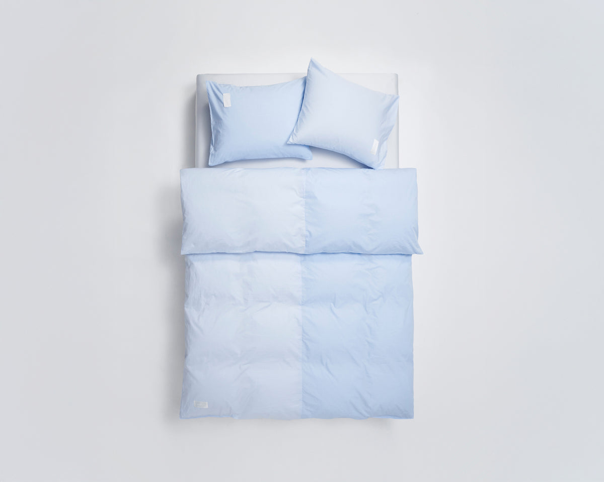 Magniberg Wall Street Poplin Duvet Cover - Half & Half Dots Jacquard