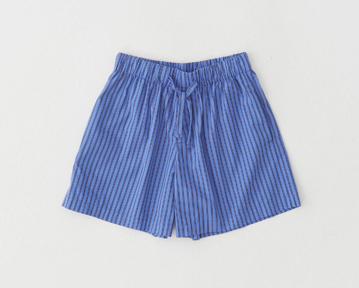 Tekla Poplin Short - Boro Stripes