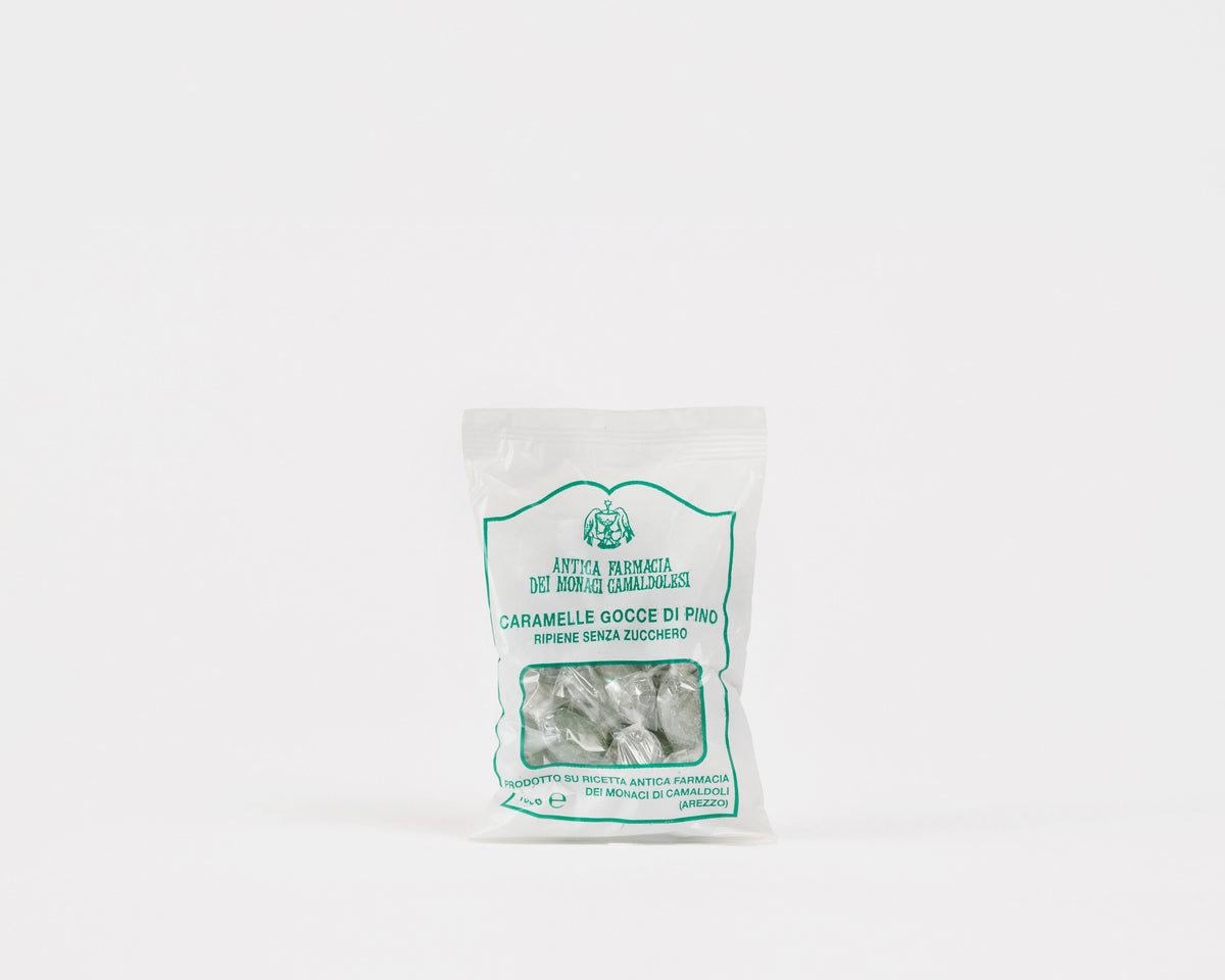 Antica Farmacia Camaldoli Caramelle Gocce Di Pino Senza Zucchero - Sugar Free Pine Drops