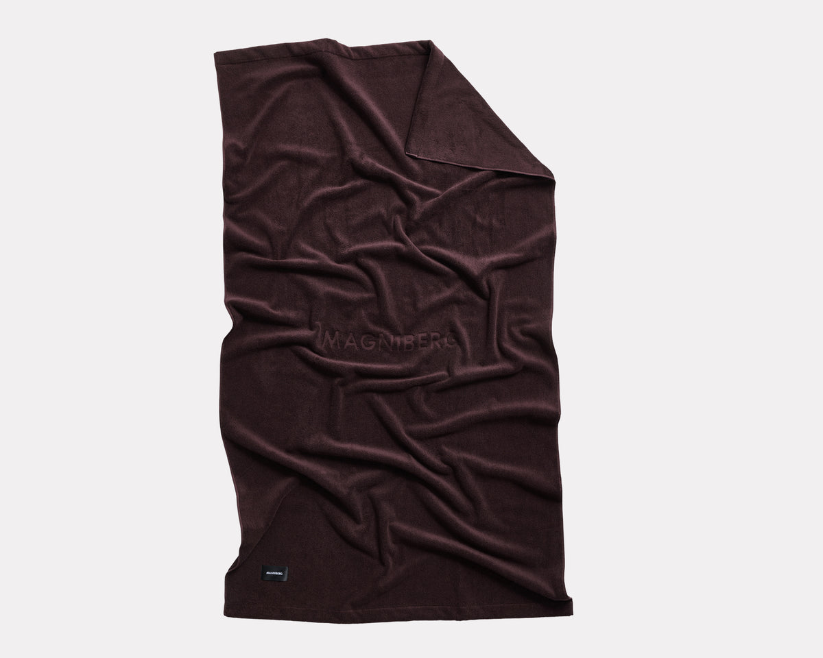 Magniberg Gelato Towel - Cherry Brown