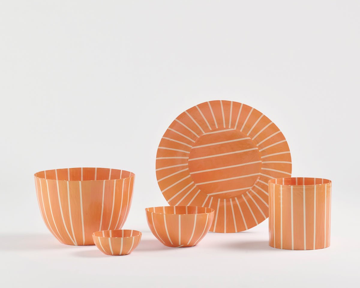 Pan After's Paper Collection - Orange Stripes