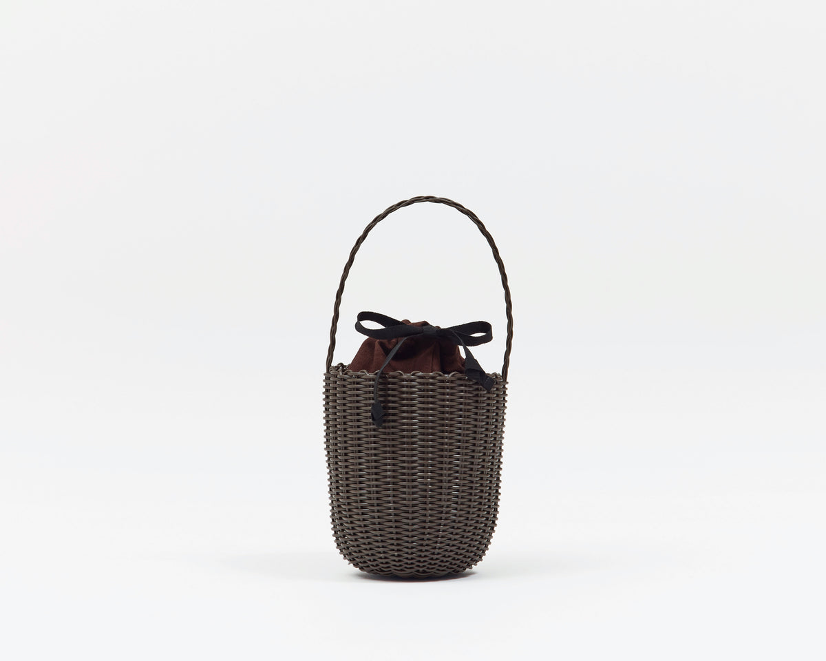 Palorosa Bucket Bag Small - Midnight Brown