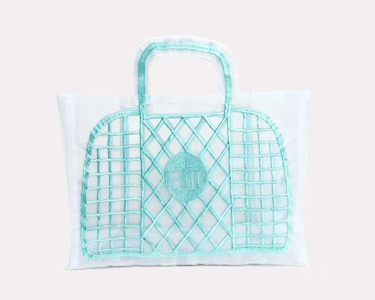 Brigitte Tanaka Organza Bag - Plastic Green Bag