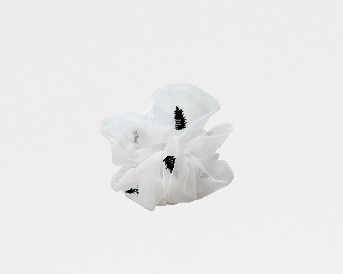 Brigitte Tanaka Organza Scrunchie - Chouchou Skiers