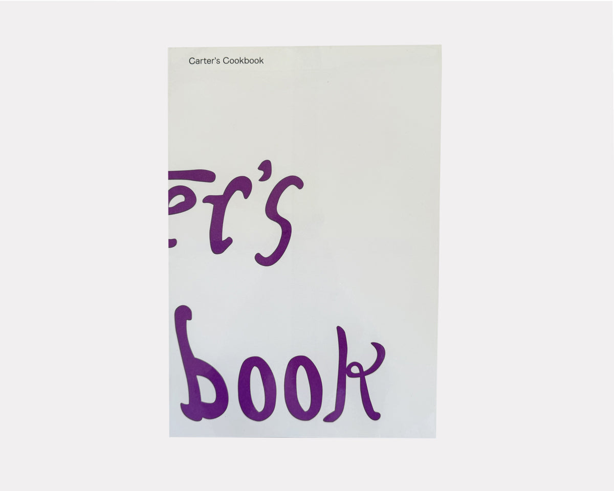 Carter’s Cookbook 1