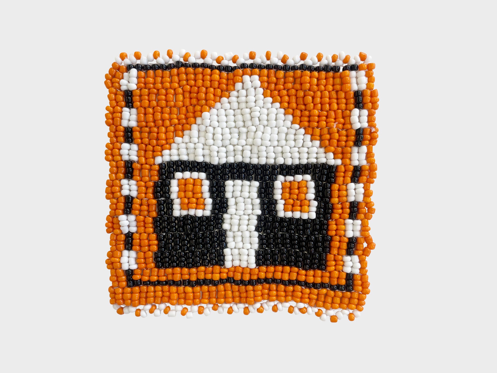 Beaded 'House' Coaster 412