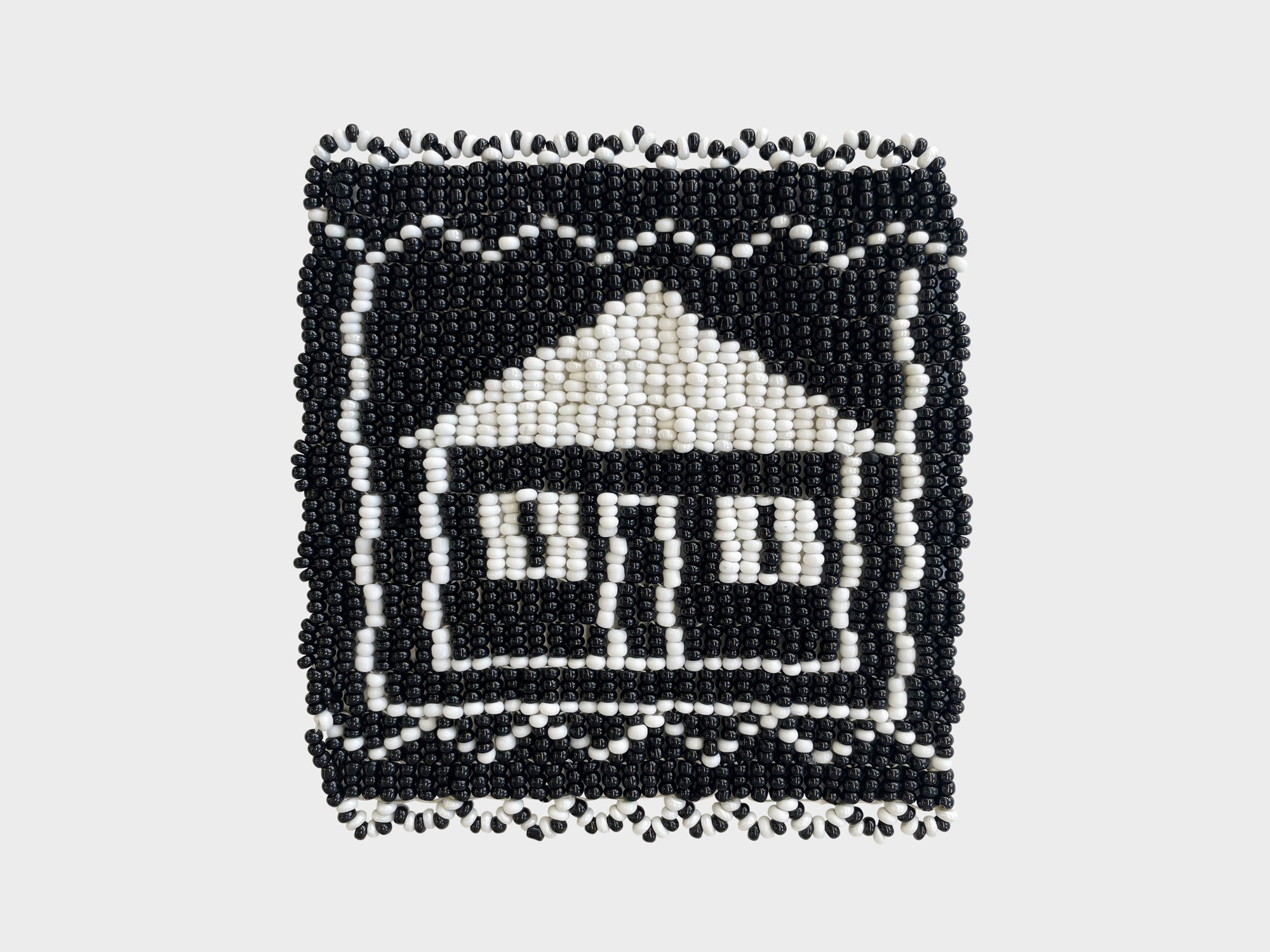 Beaded 'House' Coaster 483