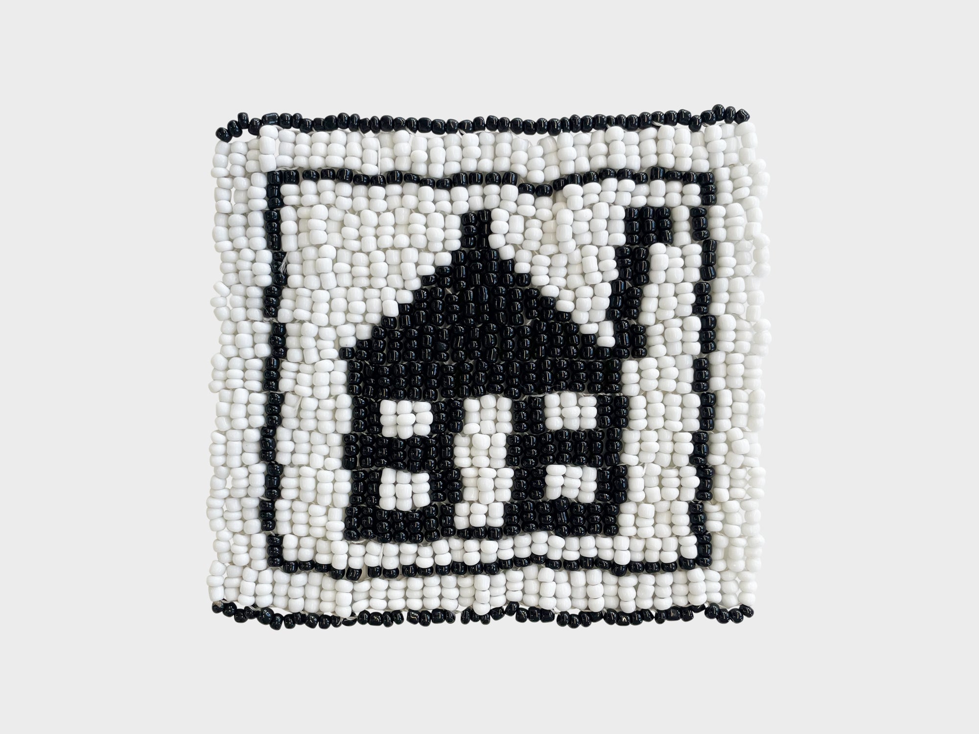 Beaded 'House' Coaster 490