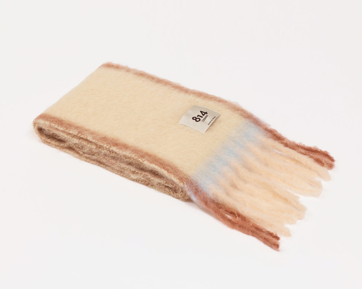 Mohair Scarf by Mantas Ezcaray - 005