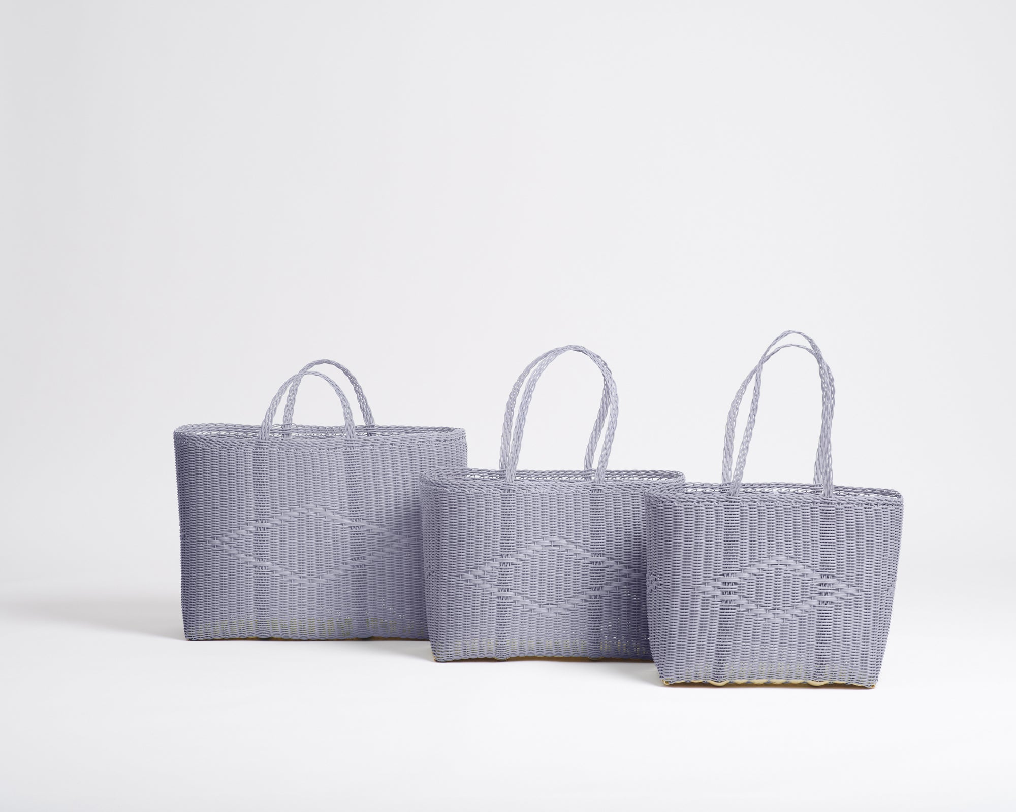 Palorosa Tote Basket - Blue Lilac