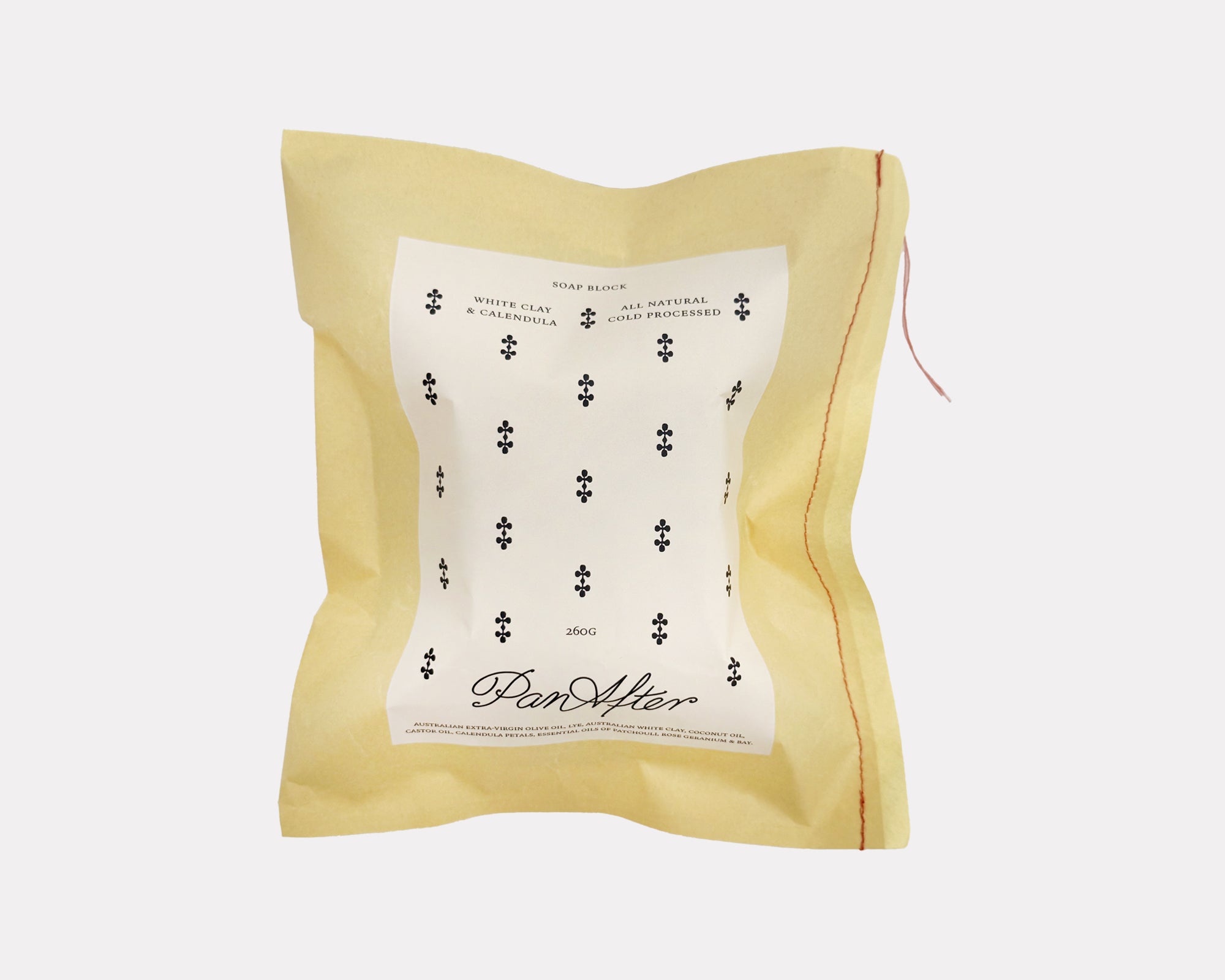 Pan After White Clay & Calendula Soap Block - 260g