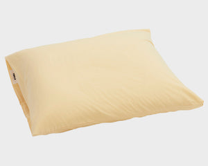 Tekla Cotton Percale Bedding - Shaded Yellow