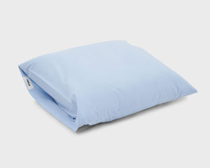 Tekla Cotton Percale Bedding - Morning Blue