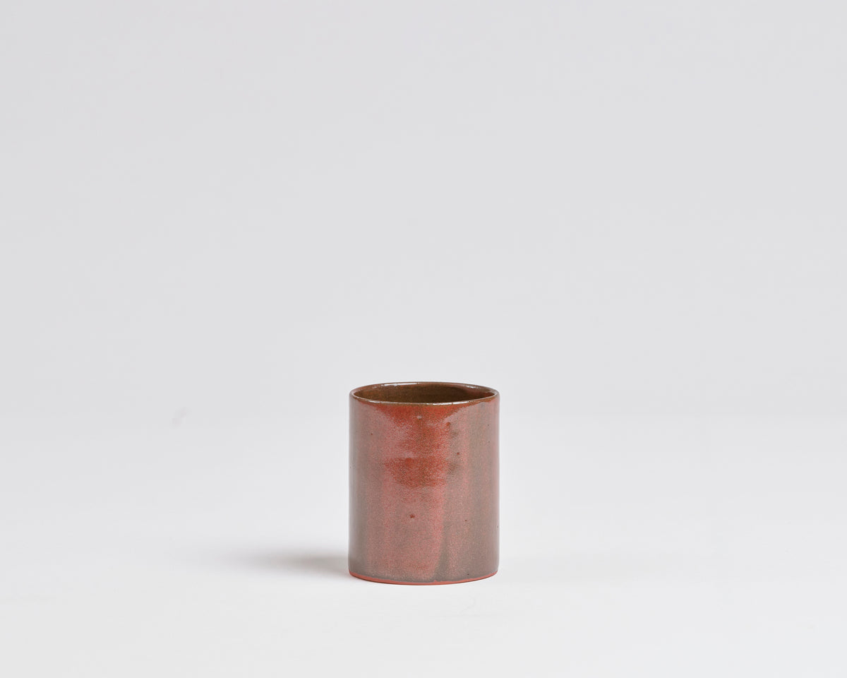 Szilvassy Ceramic Cup 003 - Red Tenmoku (Small)