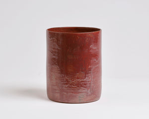 Szilvassy Ceramic Vessel 007 - Red Tenmoku (Large)