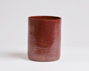 Szilvassy Ceramic Vessel 007 - Red Tenmoku (Large)