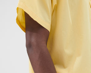 Tekla Poplin Short Sleeve Shirt - Lemonade