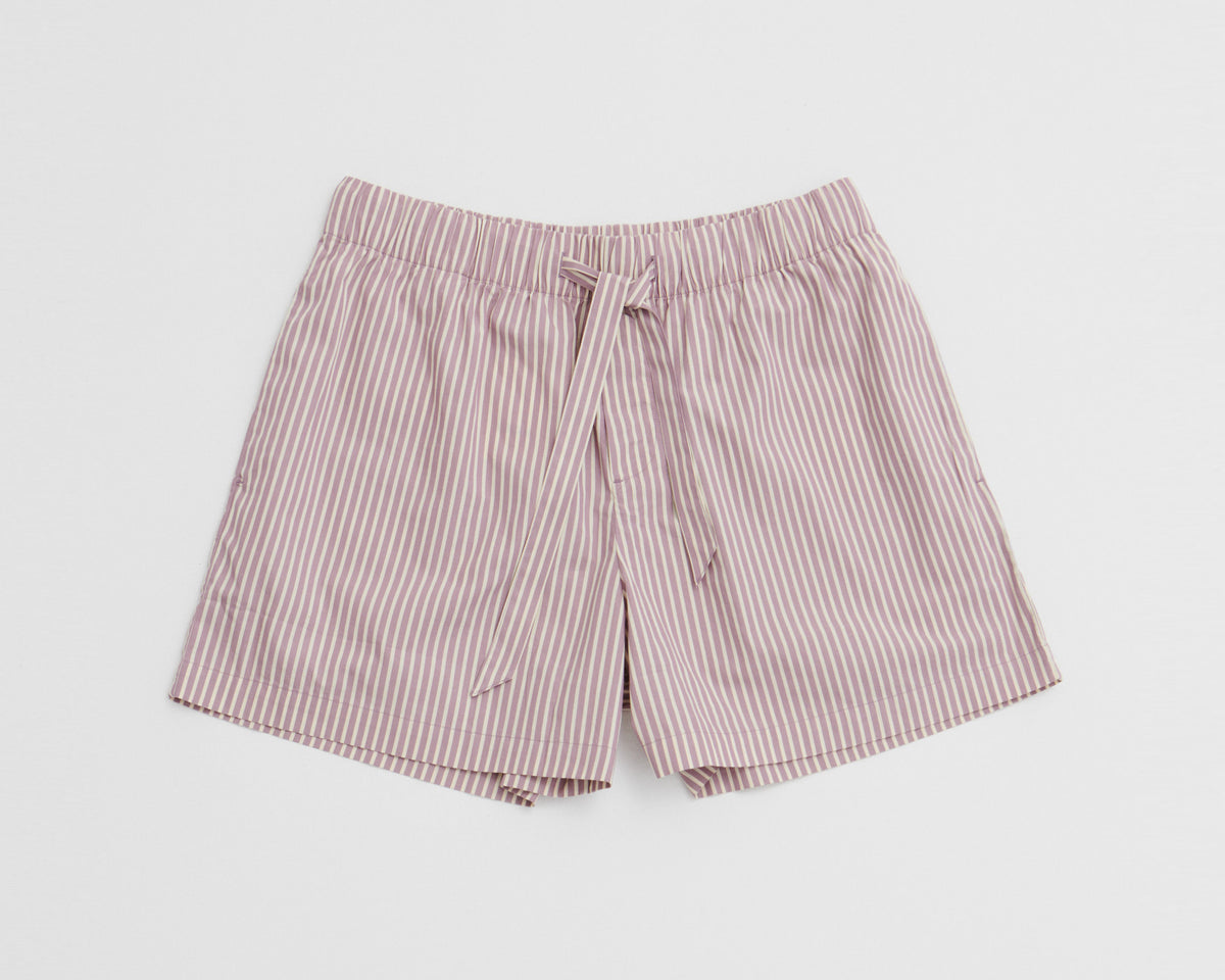 Tekla Poplin Short - Skipper Stripes