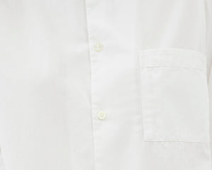 Tekla Poplin Short Sleeve Shirt - Alabaster White