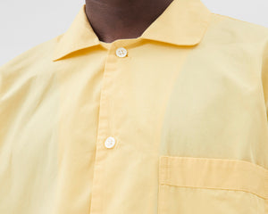 Tekla Poplin Long Sleeve Shirt - Lemonade