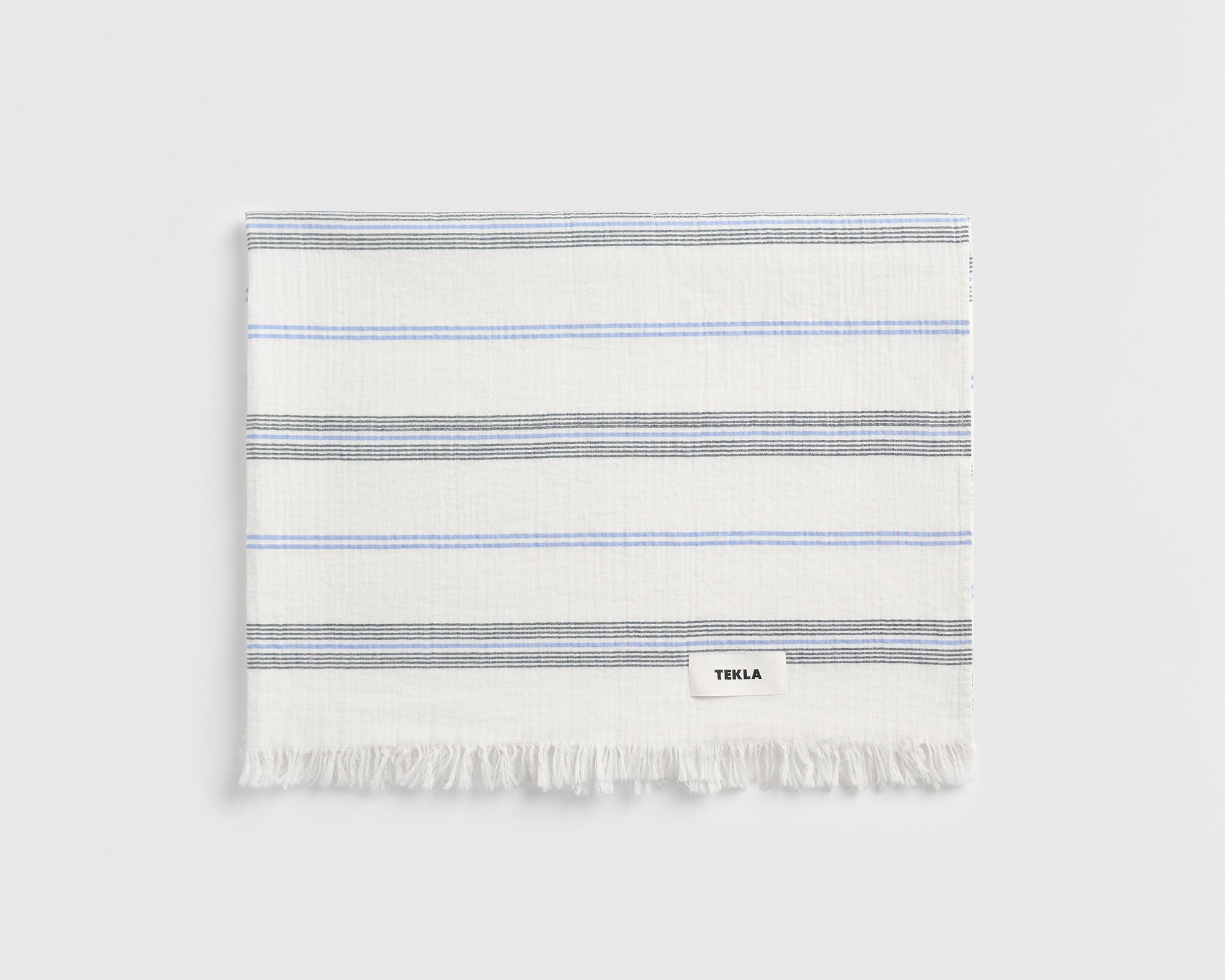 Tekla Organic Cotton Sarong - Villa Stripes