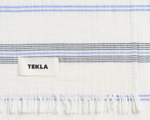 Tekla Organic Cotton Sarong - Villa Stripes