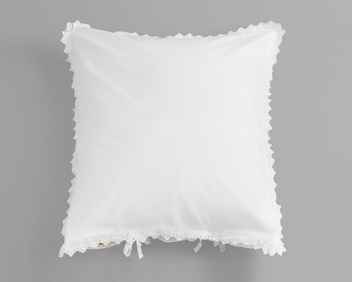 Tekla Broderie Anglaise Pillowcase - Anaïs