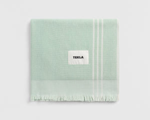 Tekla Organic Cotton Beach Towel - Pistachio