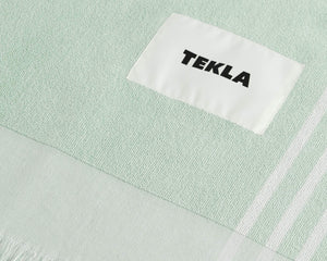 Tekla Organic Cotton Beach Towel - Pistachio