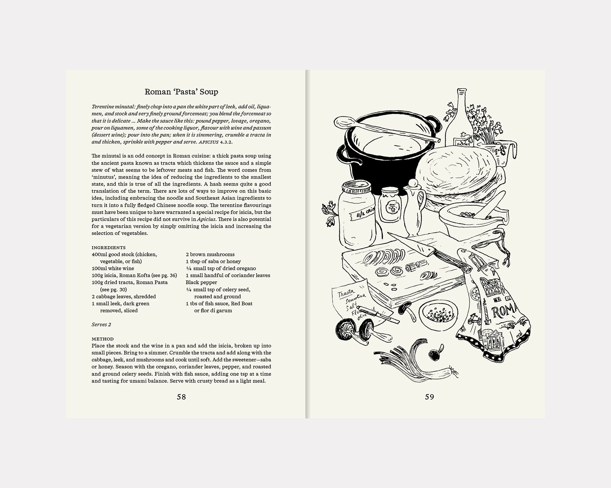 Roman Recipes for Modern Cooks, Sally Greinger