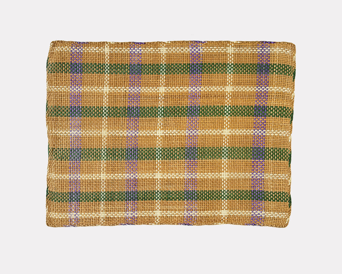 Woven Plaid Placemat 002 (Set of 2)