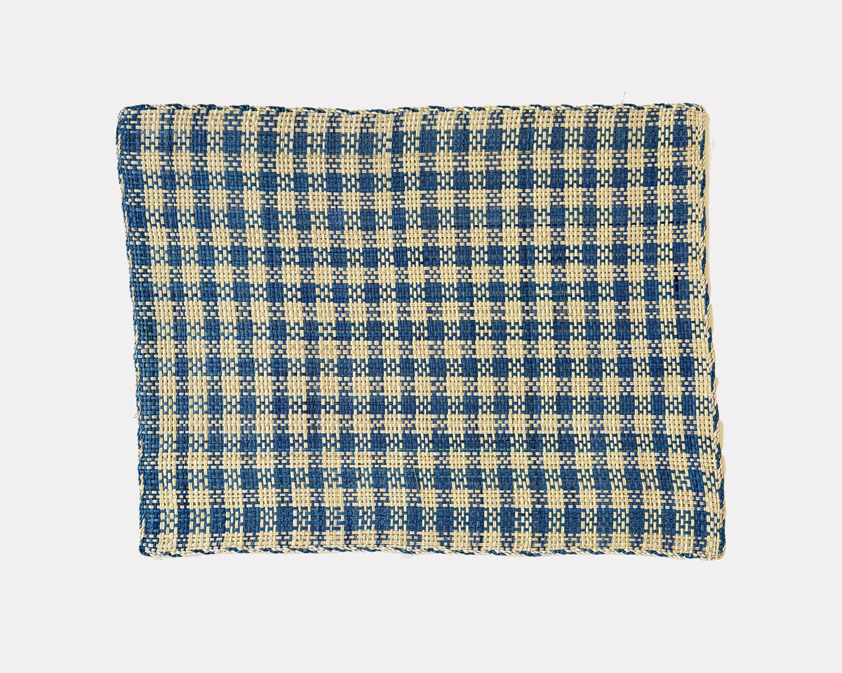 Woven Plaid Placemat 003 (Set of 2)