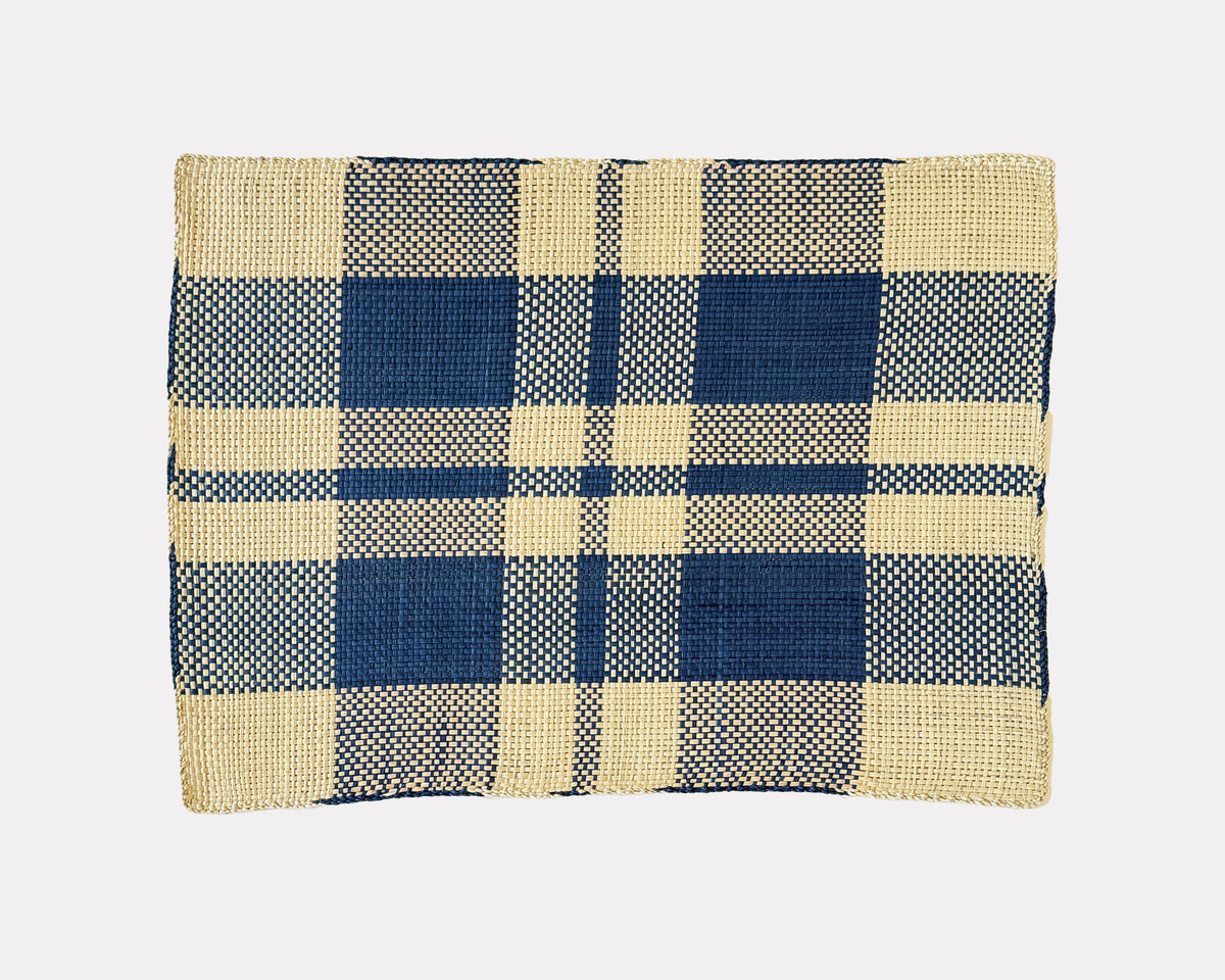 Woven Plaid Placemat 005 (Set of 2)