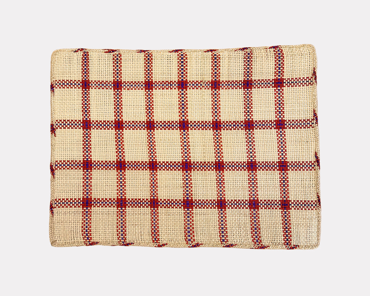Woven Plaid Placemat 007 (Set of 2)
