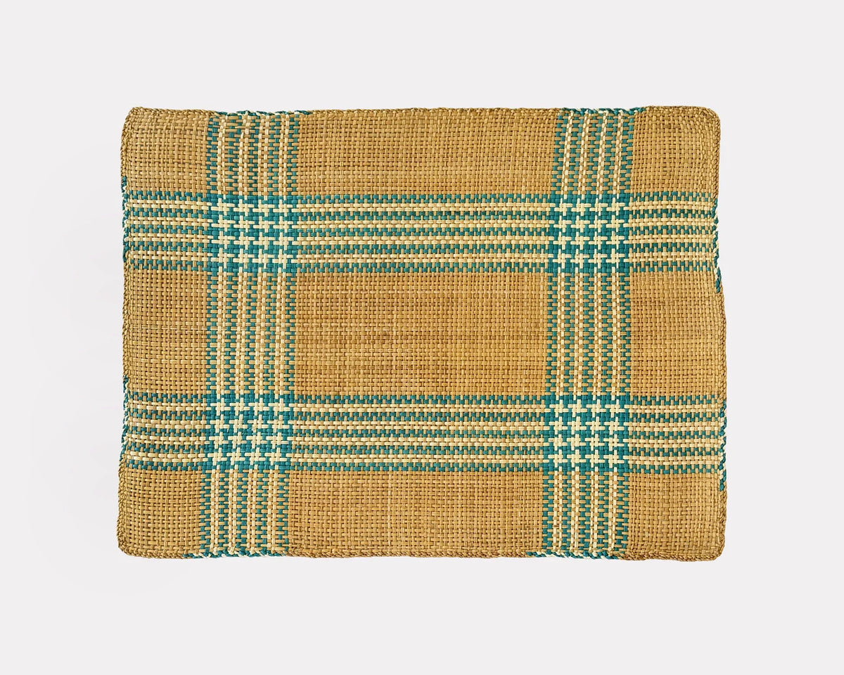 Woven Plaid Placemat 008 (Set of 2)