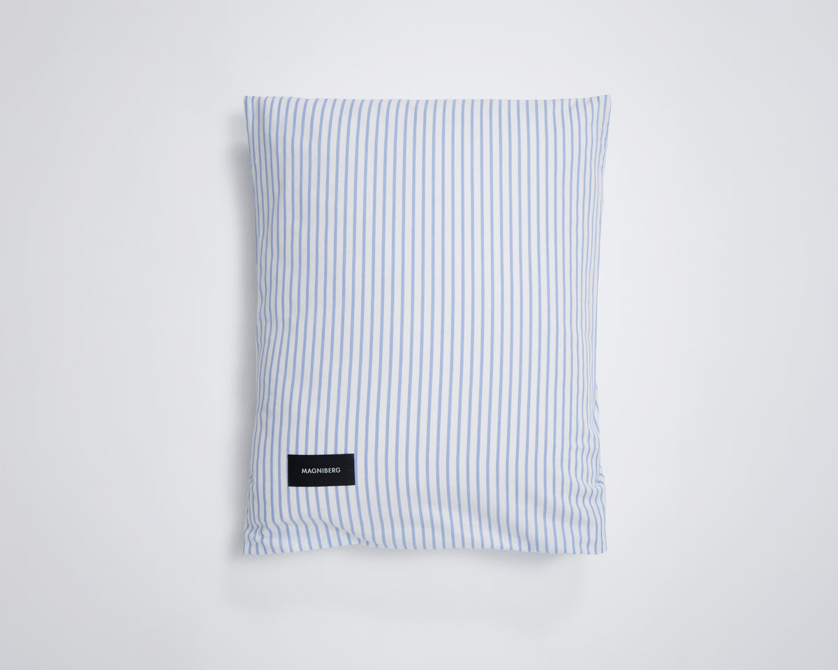 Magniberg Wall Street Oxford Pillowcase - White Stripe