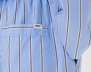 Tekla Poplin Pant - Bassett Stripes