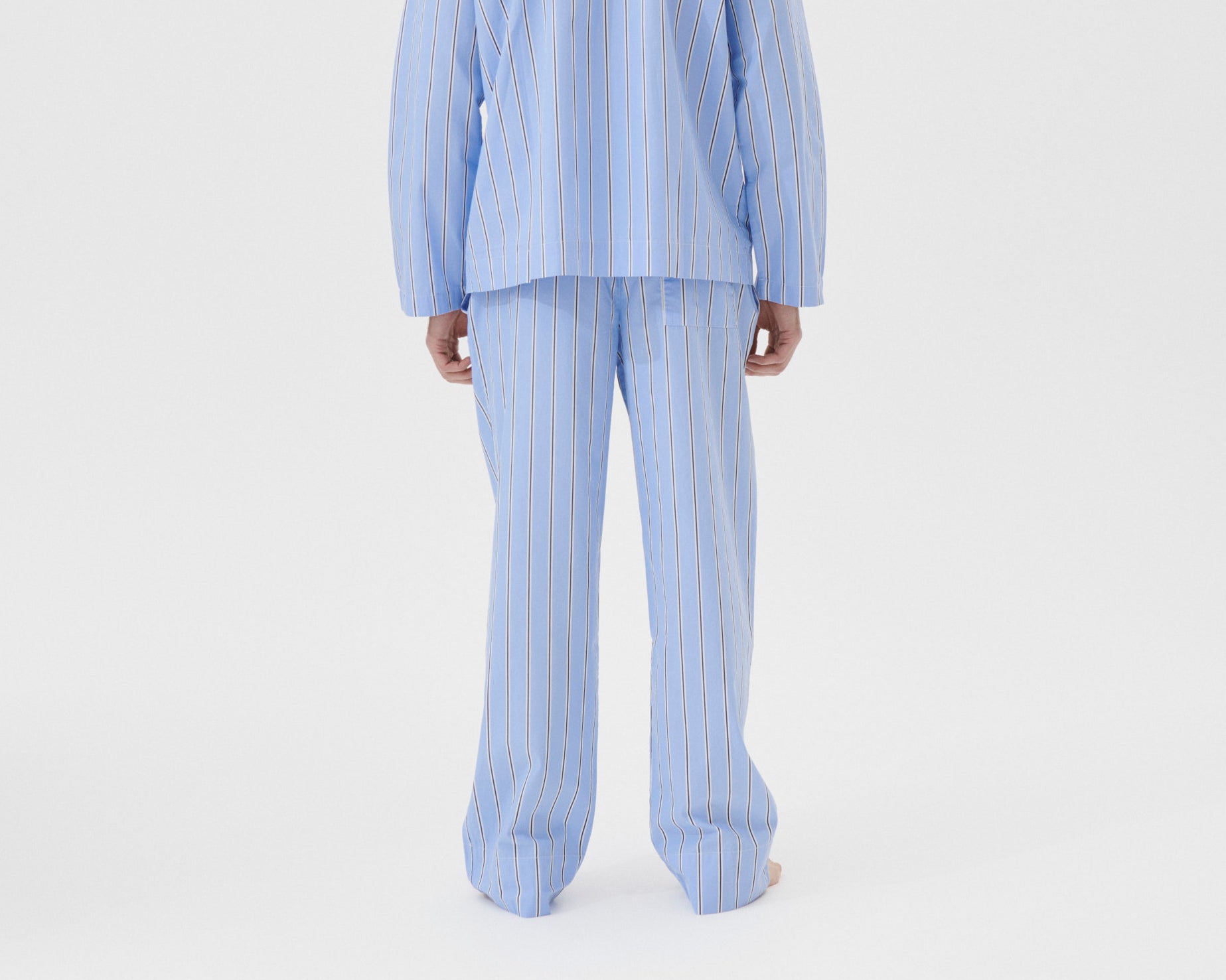 Tekla Poplin Pant - Bassett Stripes