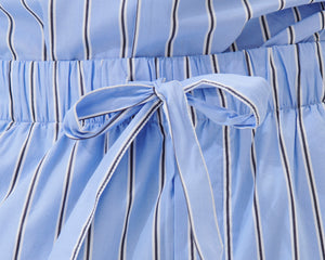 Tekla Poplin Pant - Bassett Stripes