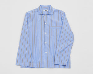 Tekla Poplin Long Sleeve Shirt - Bassett Stripes