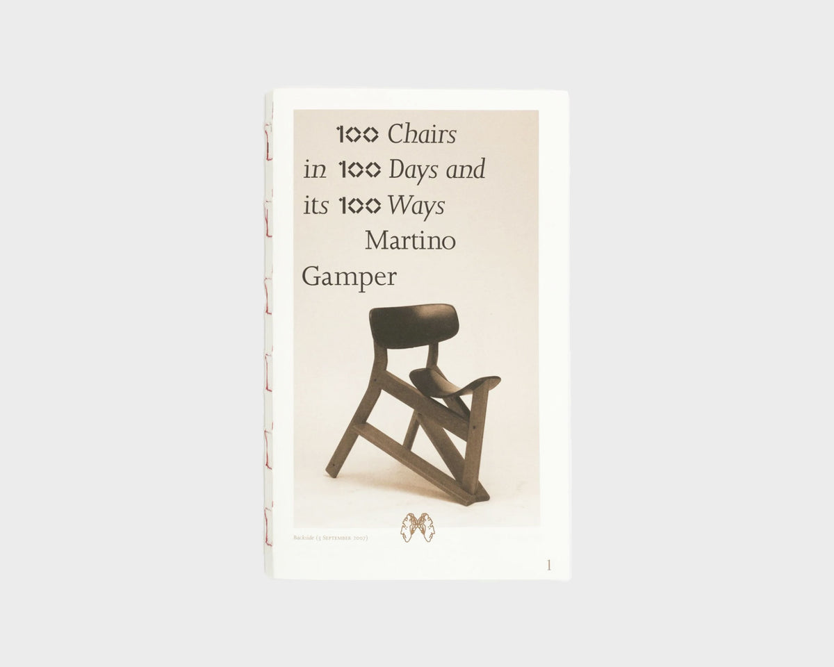 100 Chairs in 100 Days and its 100 Ways, Martino Gamper