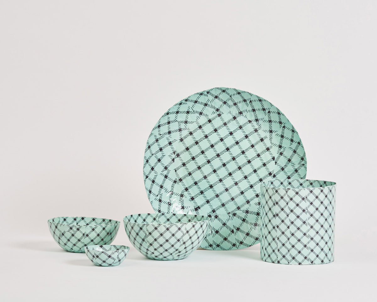 Pan After x Alice Oehr Paper Collection - 'Basket Weave'