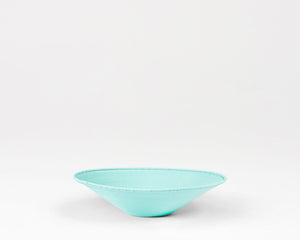 Telephone Wire Platter - Celeste Blue