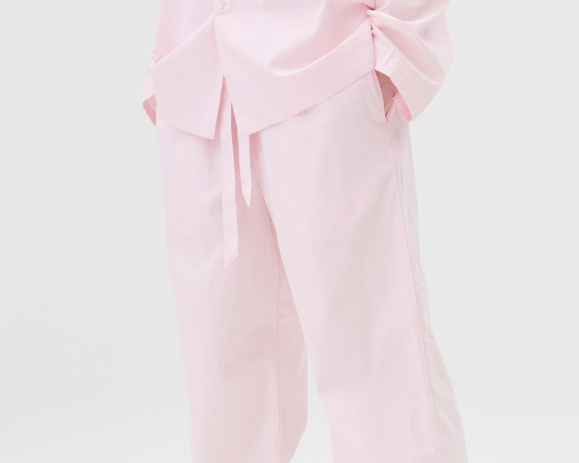 Tekla Poplin Pant - Soft Pink