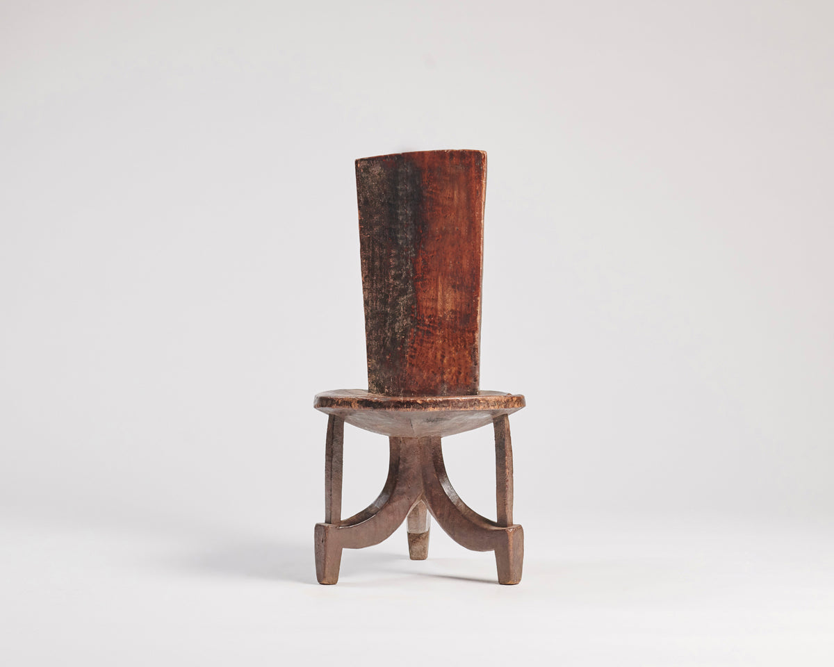 Antique Makonde Chair 001