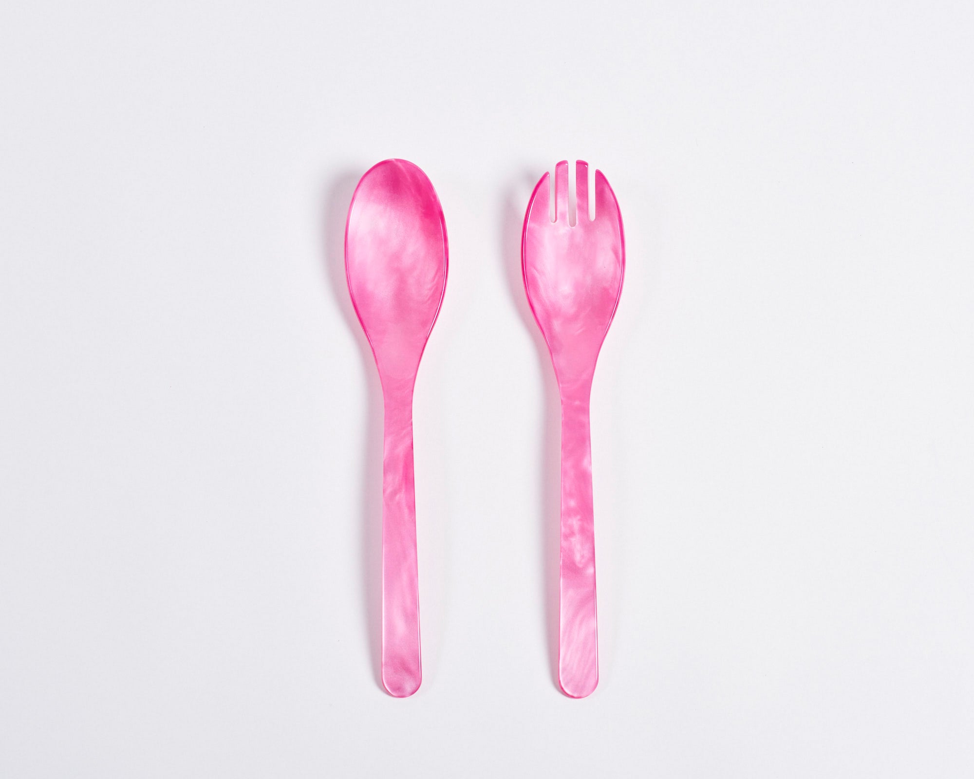 G.F Heim Söhne Salad Cutlery - Pink