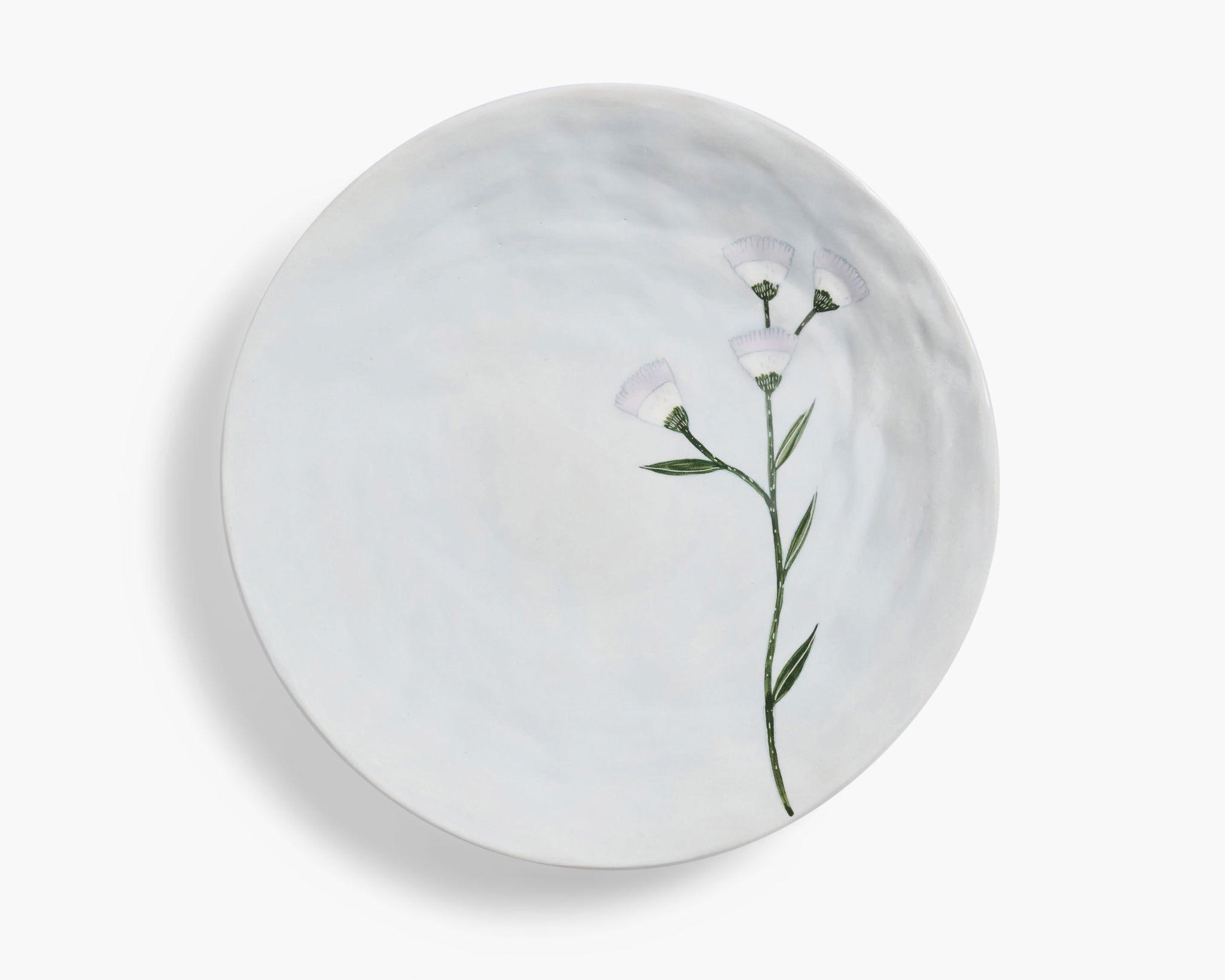 Gemma Orkin 'Wild Flowers'  Serving Plate - Blue Wash
