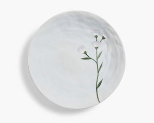 Gemma Orkin 'Wild Flowers'  Serving Plate - Blue Wash