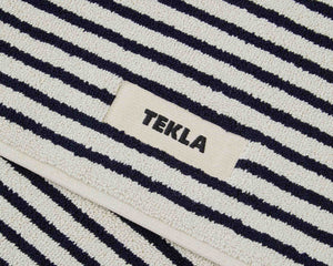 Tekla Organic Cotton Bath Mat - Sailor Stripes