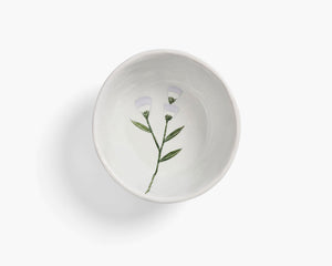 Gemma Orkin 'Wild Flowers' Bowl - Grey Wash